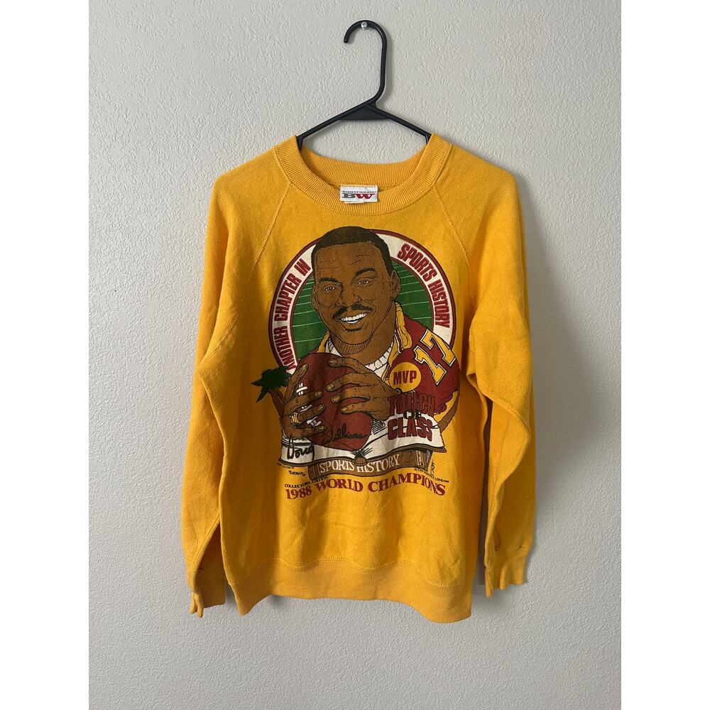 Vintage 1988 Washington Redskins Super Bowl Crewneck - Large